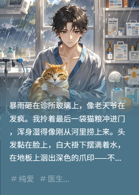 宠物医生和流浪总裁的反转爱情故事