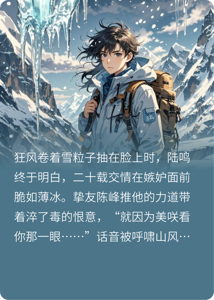 雪下羁绊：悬崖下的血色救赎
