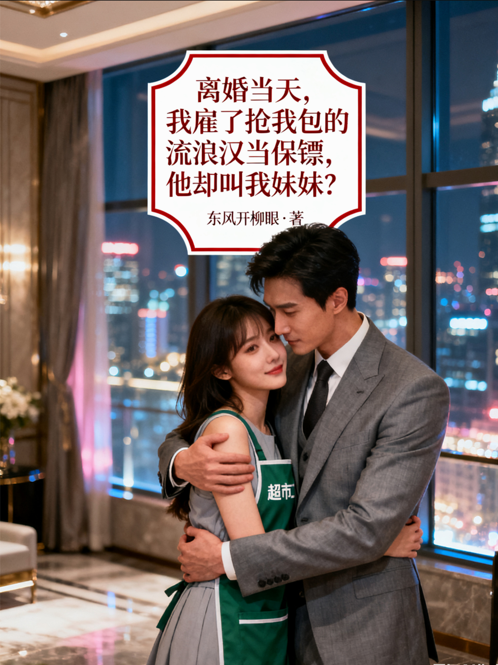 离婚当天，我雇了抢我包的流浪汉当保镖，他却叫我妹妹