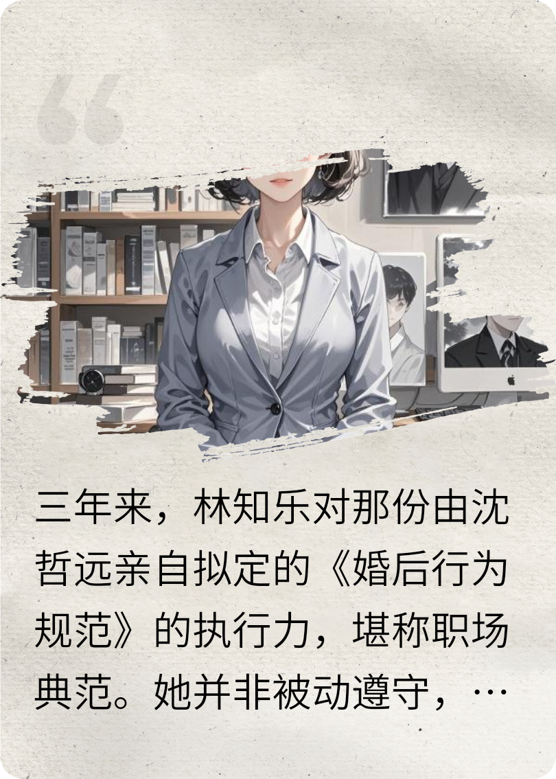 婚姻合约到期，沈总的人设崩了