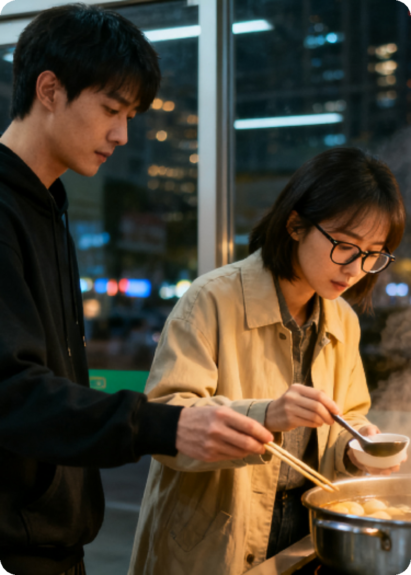 加班到零点，顺便加你微信