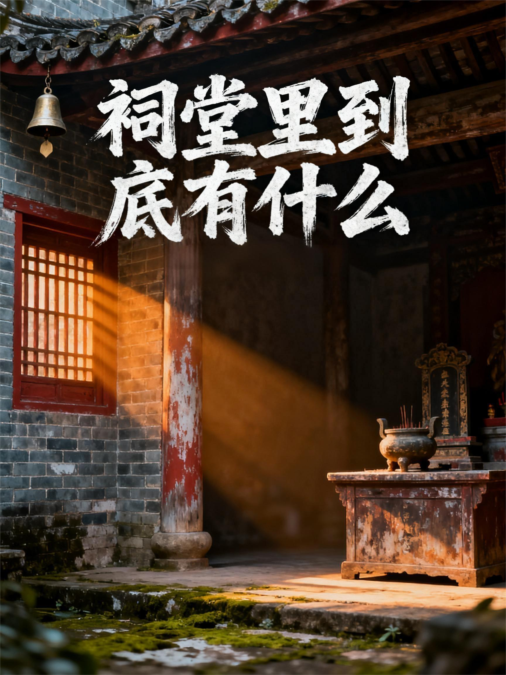 祠堂里到底有什么