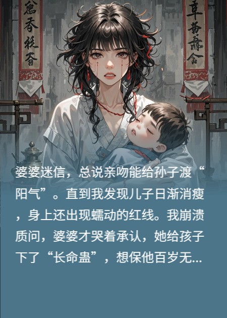 婆婆每天亲我儿子，只为给她儿子换命