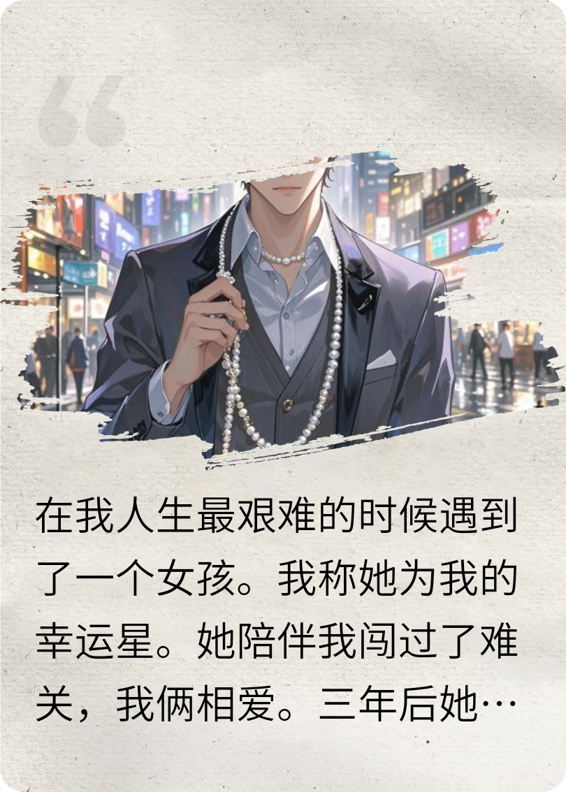 女友突然告诉我她是穿书的