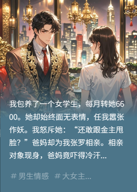 我爸给我相亲，相到了我包养的人