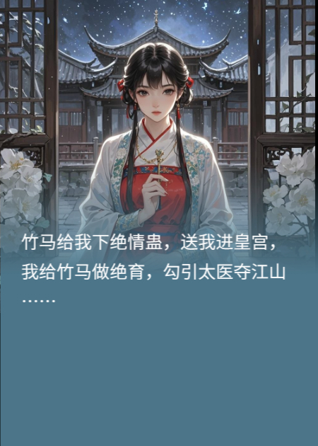 竹马给我下绝情蛊，我给竹马做绝育，勾引太医夺江山…