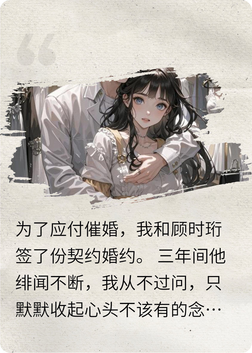 他的离婚协议签给我妈看