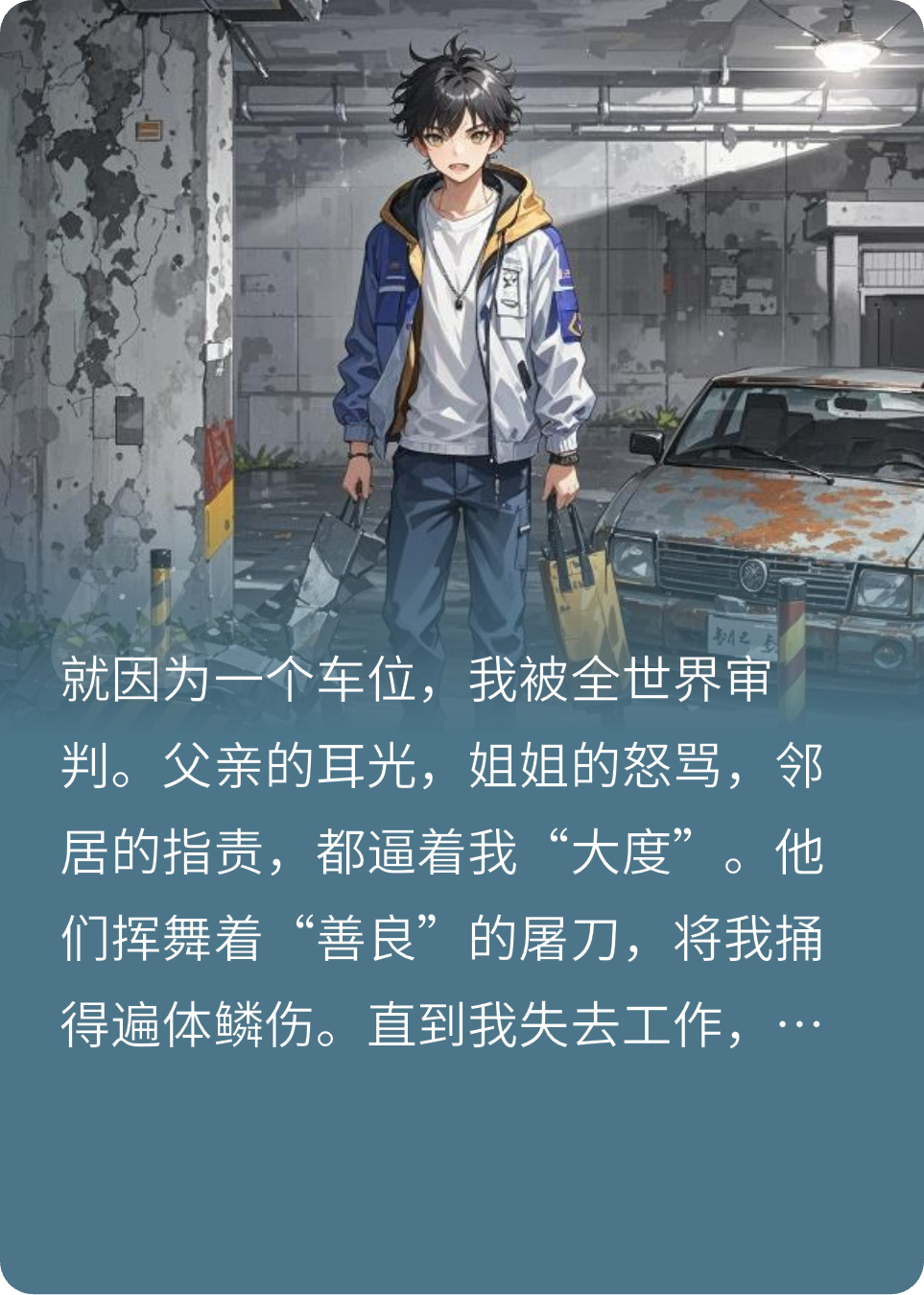 车位被霸占，所有人劝我大度，我反手捐出全家