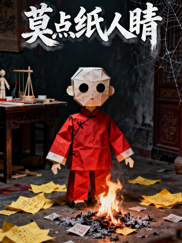莫点纸人睛