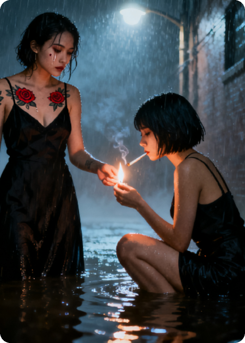 暴雨夜的沉沦