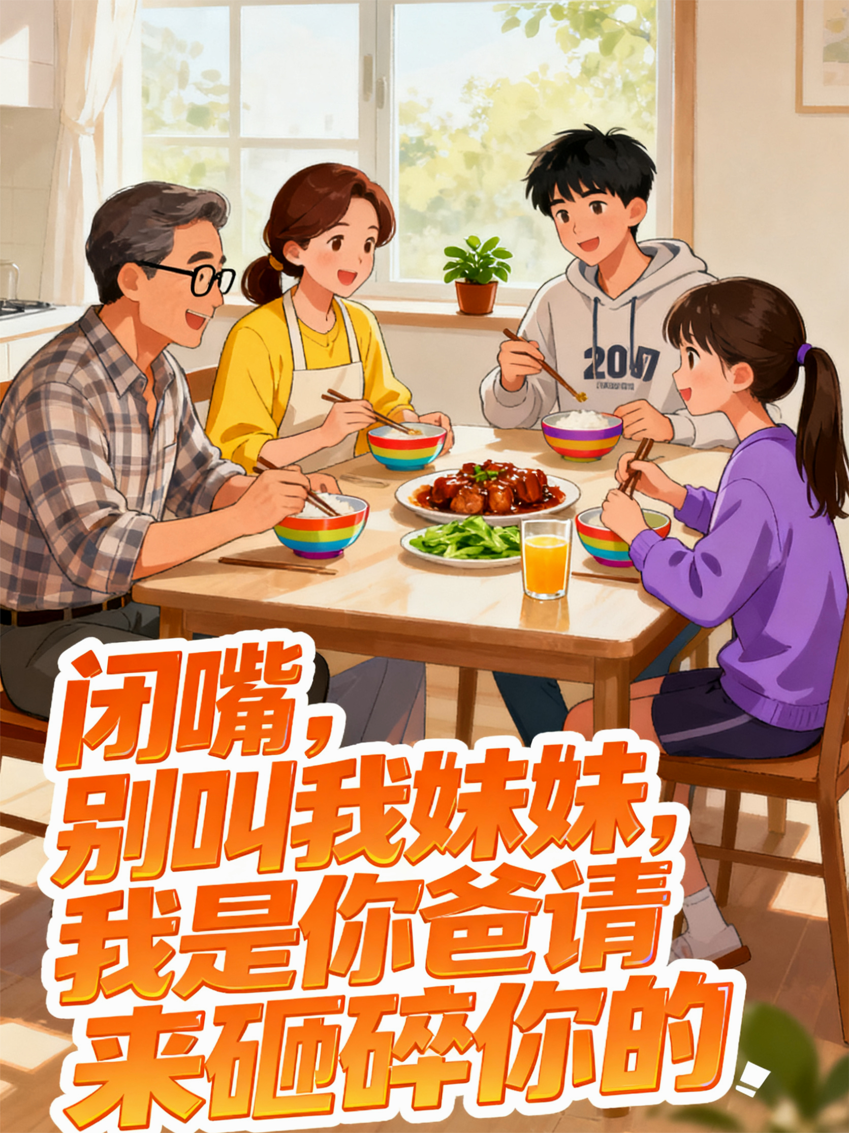 闭嘴，别叫我妹妹，我是你爸请来砸碎你的