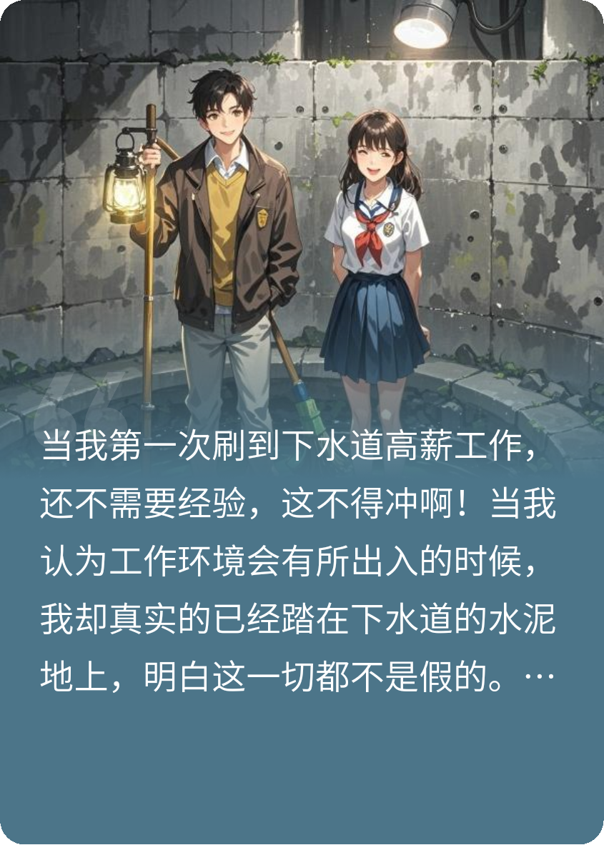 没理由拒绝的下水道工作