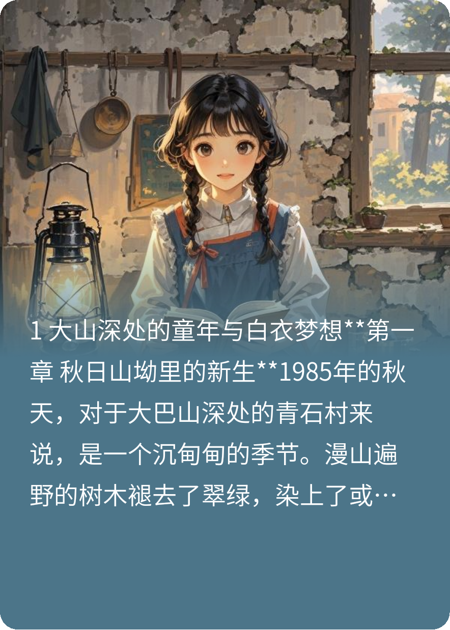 大山深处的童年与白衣梦想