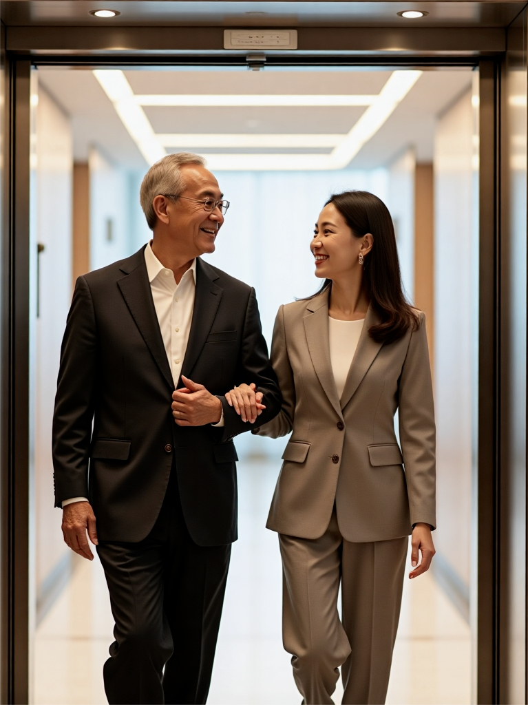 妻子和上司电梯监控曝光那天，我默默收好了审计报告