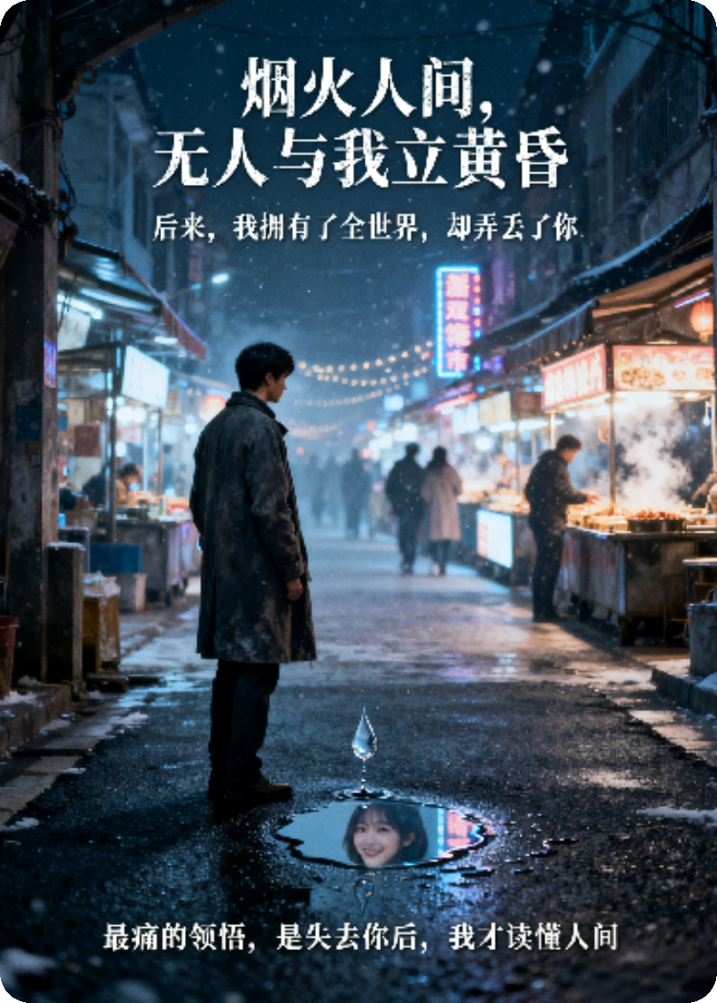 烟火人间，无人与我立黄昏