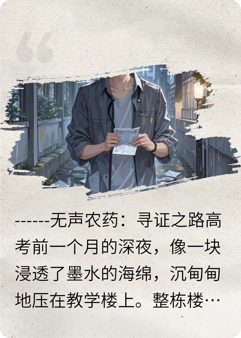 无声农药：寻证之路