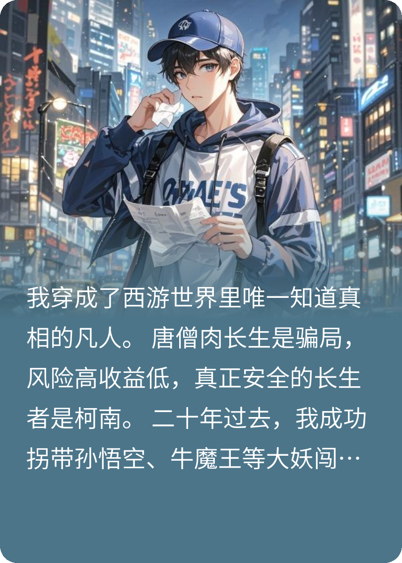 为了长生，我带着西游众妖去抓柯南