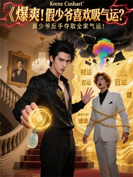 爆爽！假少爷喜欢吸气运？真少爷反手夺取全家气运！