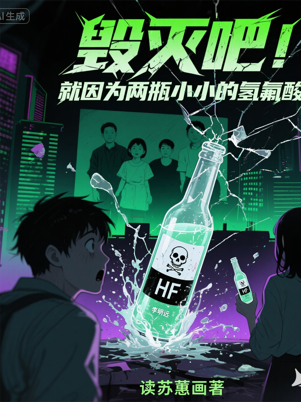 毁灭吧！就因为两瓶小小的氢氟酸