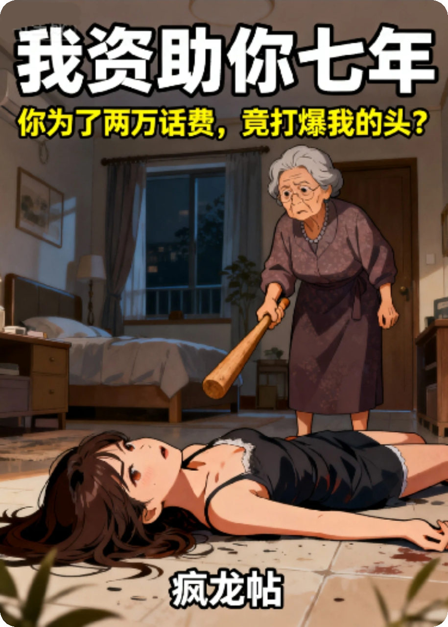 我资助你七年，你为了两万话费，竟打爆我的头？