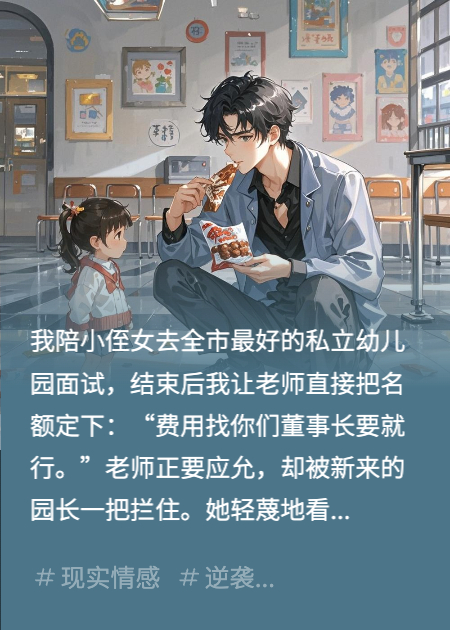 园长收我一百万，我让幼儿园董事长跪下