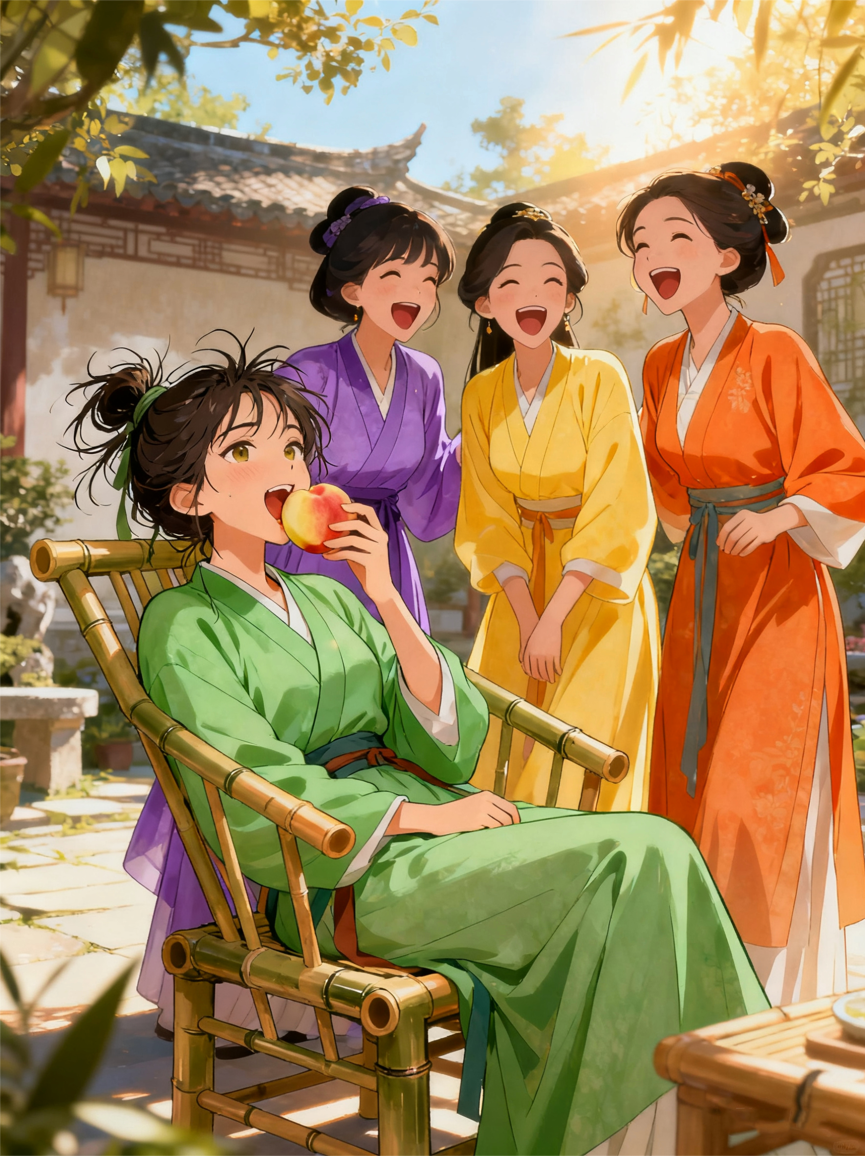 王爷滚一边去，我要吃桃子