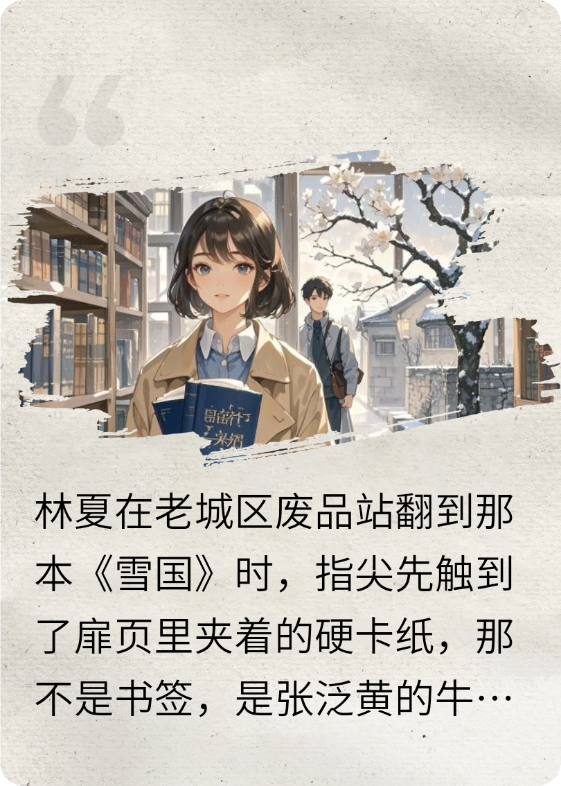 旧书里的倒数信