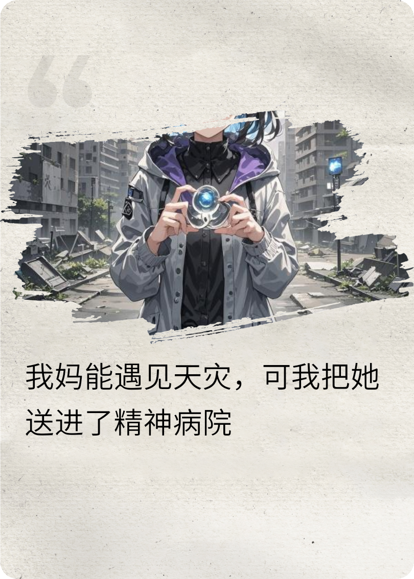 我妈能遇见天灾，可我把她送进了精神病院