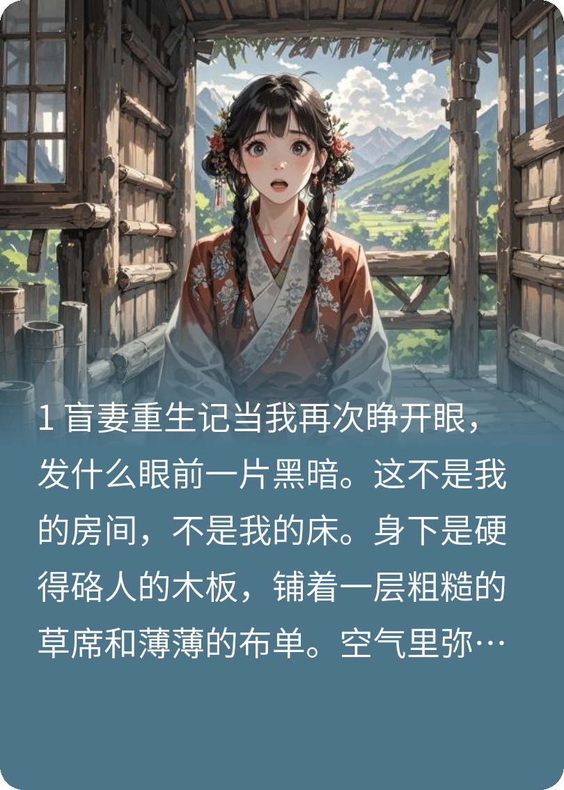 心盲眼不盲：双生夫君的争宠计