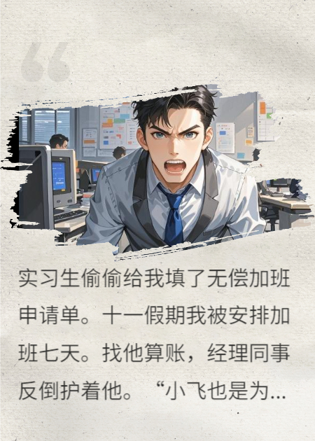 十一实习生申请无偿加班后，我猝死了