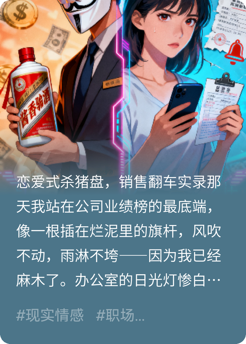 恋爱式杀猪盘，销售翻车实录