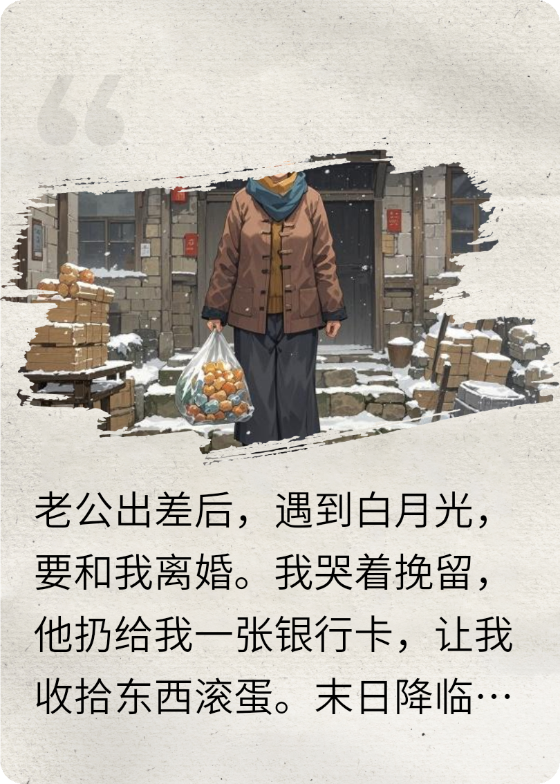 末日重生，我在农村涮羊肉火锅，丈夫和小蜜啃方便面。