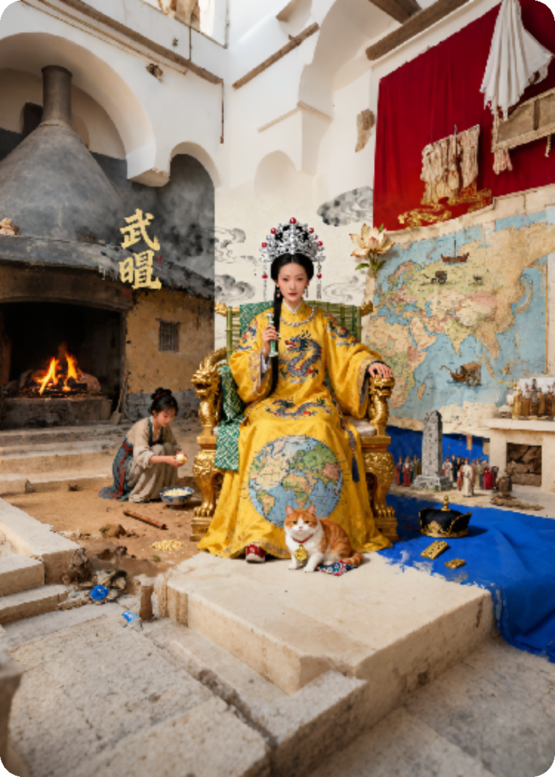 我一女的穿越变成了武则天，这一次我要一统全球