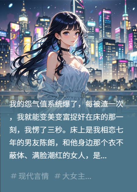 我的怨气值系统爆了，每被渣一次，我就能变美变富