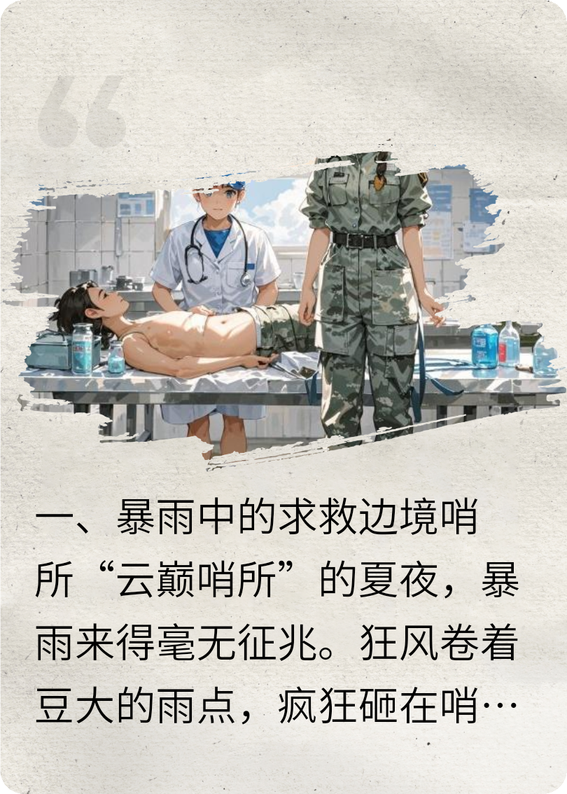 边境线上的白大褂