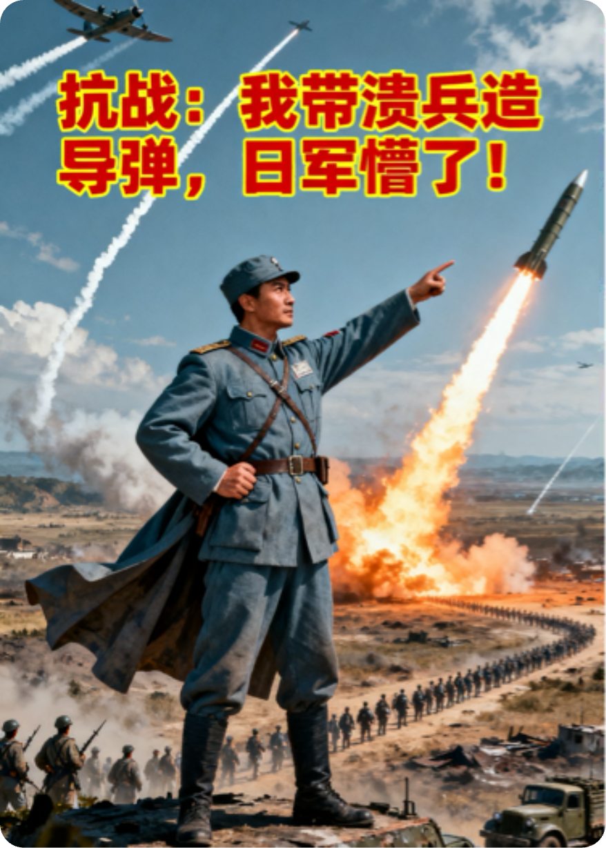 《抗战：我带溃兵造导弹，日军懵了！》