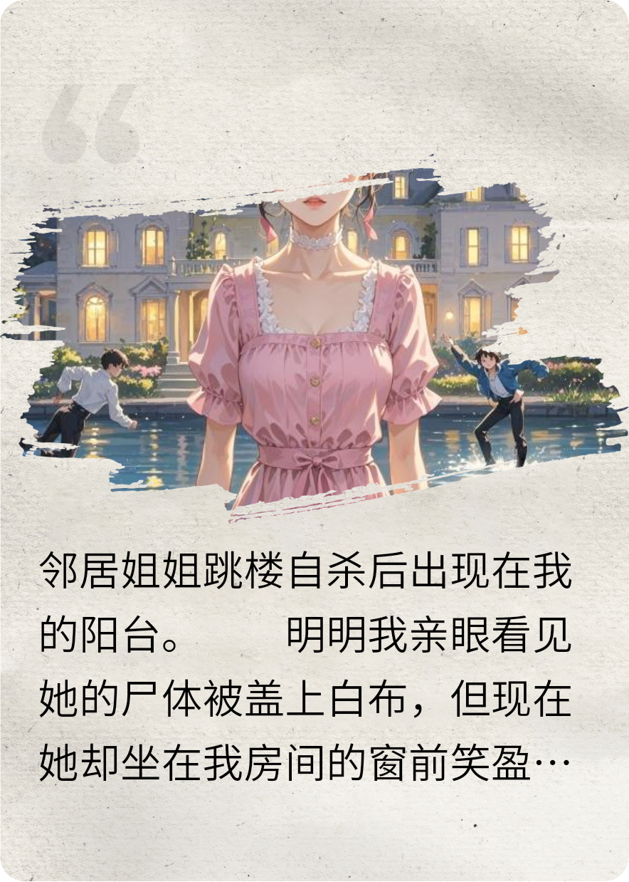 邻居姐姐跳楼自杀后出现在我的阳台