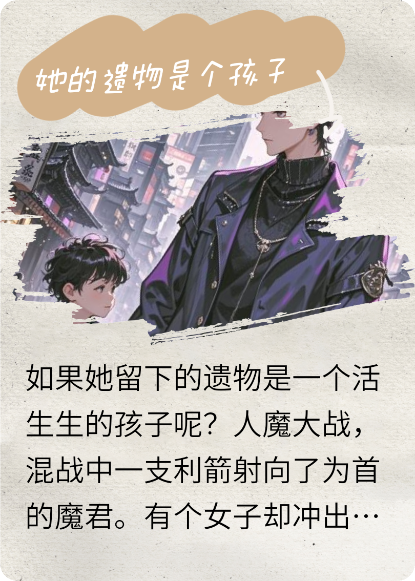 她的遗物是个孩子