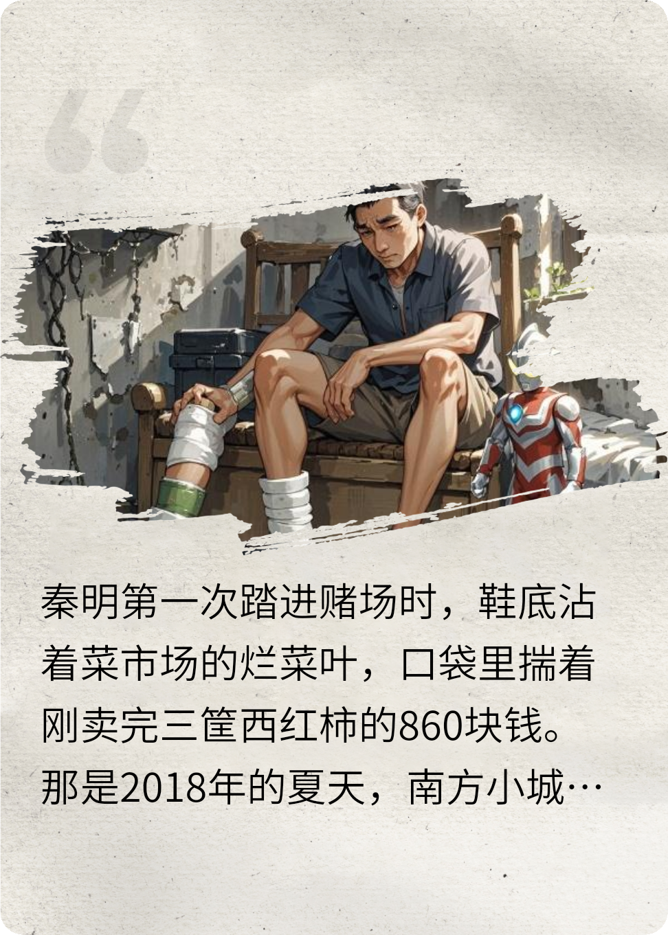 千金散尽：秦明的赌徒人生