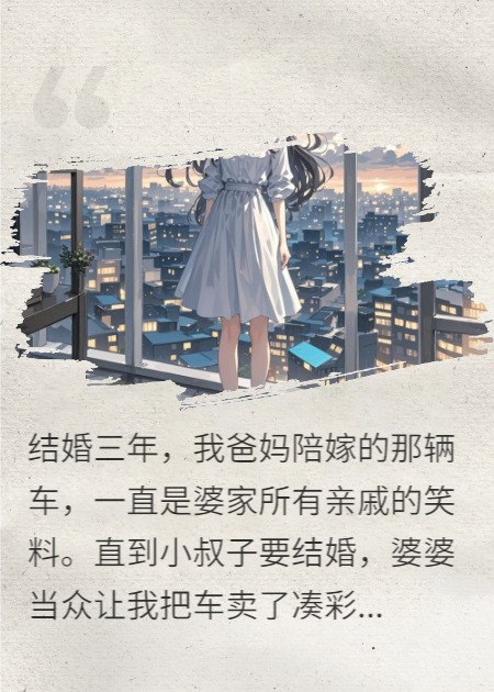 婆婆逼我卖车，我点亮一栋楼