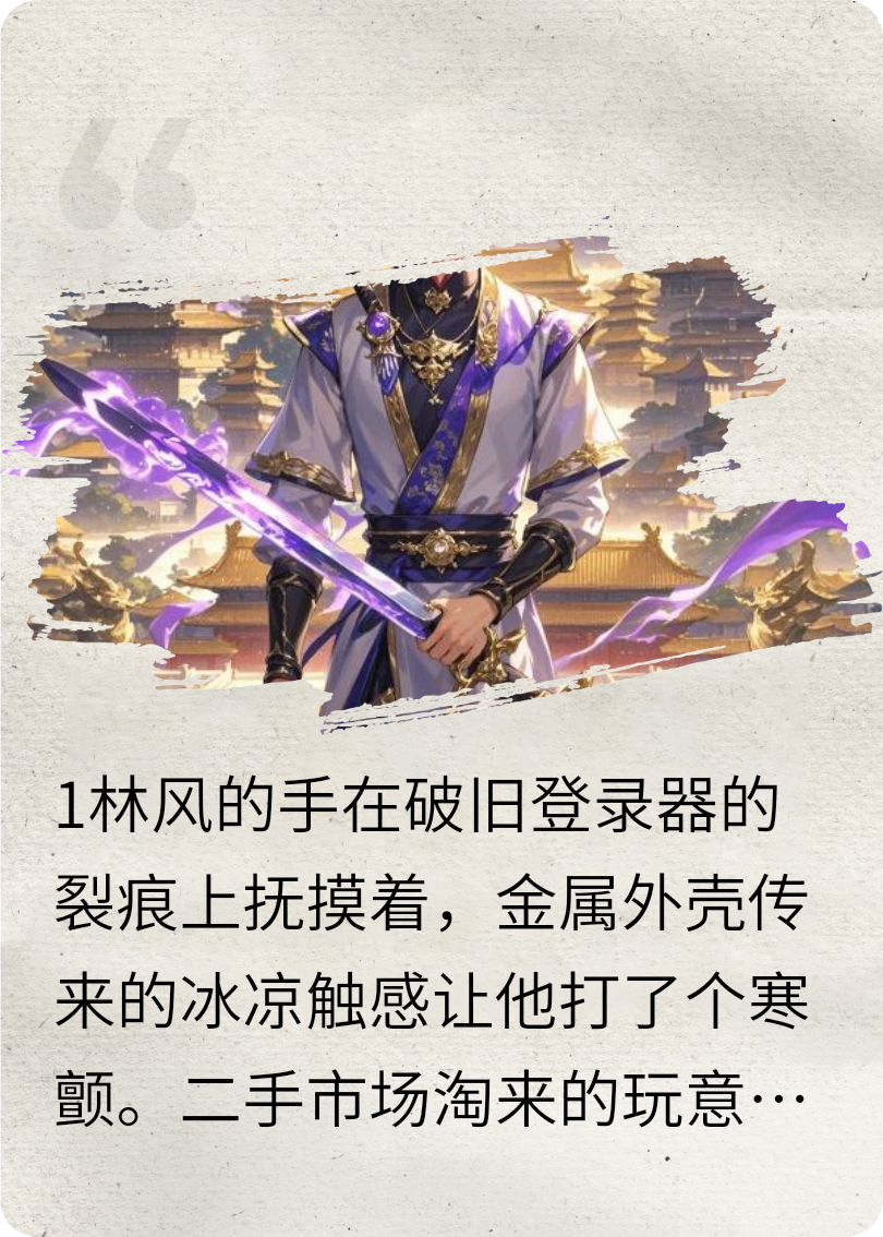 提前登陆游戏世界，开局联姻女帝！