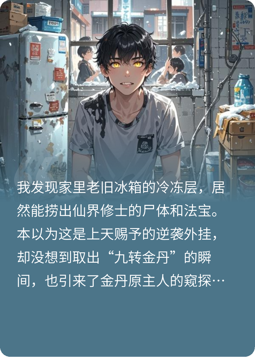 我的冰箱连通着仙界战场