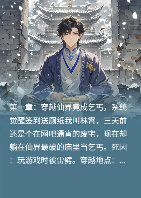 签到十年集齐九千万张厕纸，仙界首富诞生了