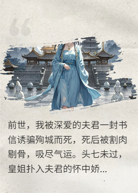 前世我被深爱的夫君诱骗殉城，重生后我决定改嫁奸臣