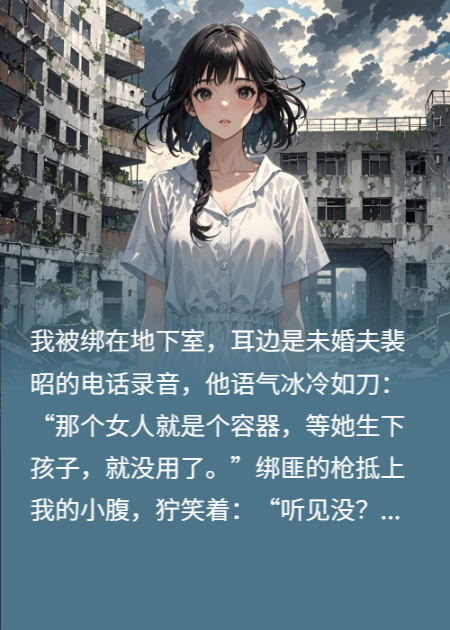 不孕不育，渣总把我当孕肚容器？我送他进牢房