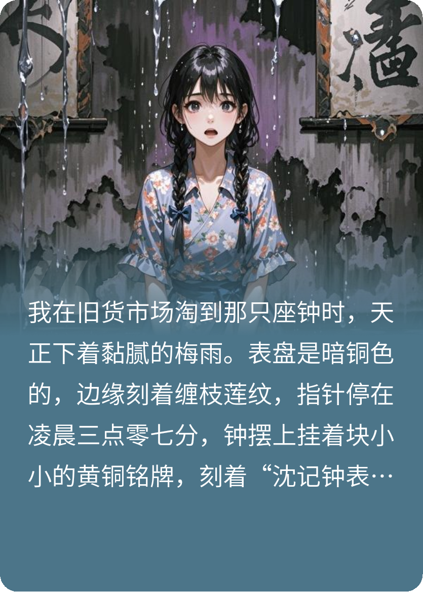《恐怖小说》钟表匠的遗产