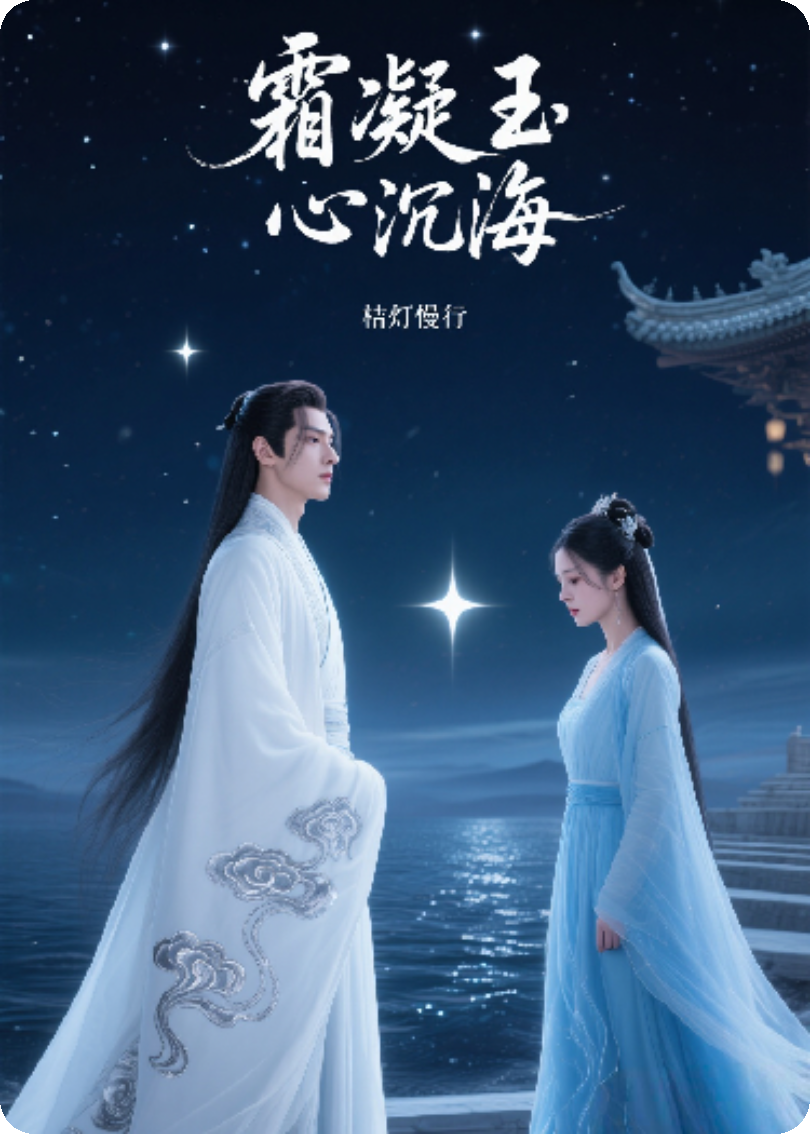霜凝玉，心沉海