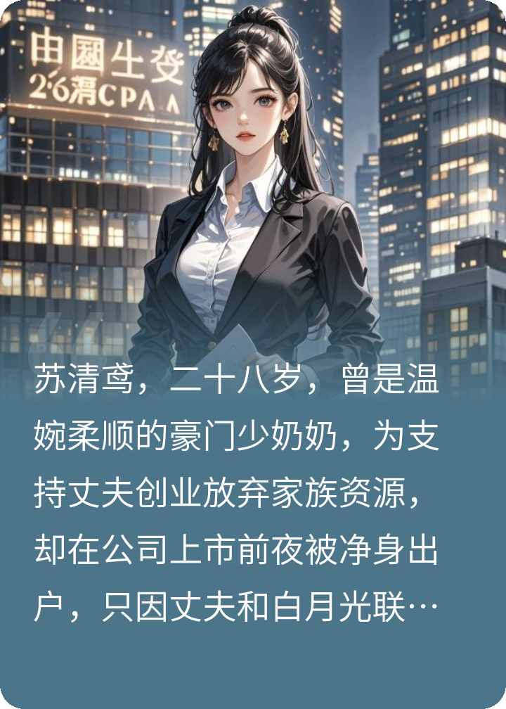 弃妇归来：踹翻渣男，执掌商业帝国