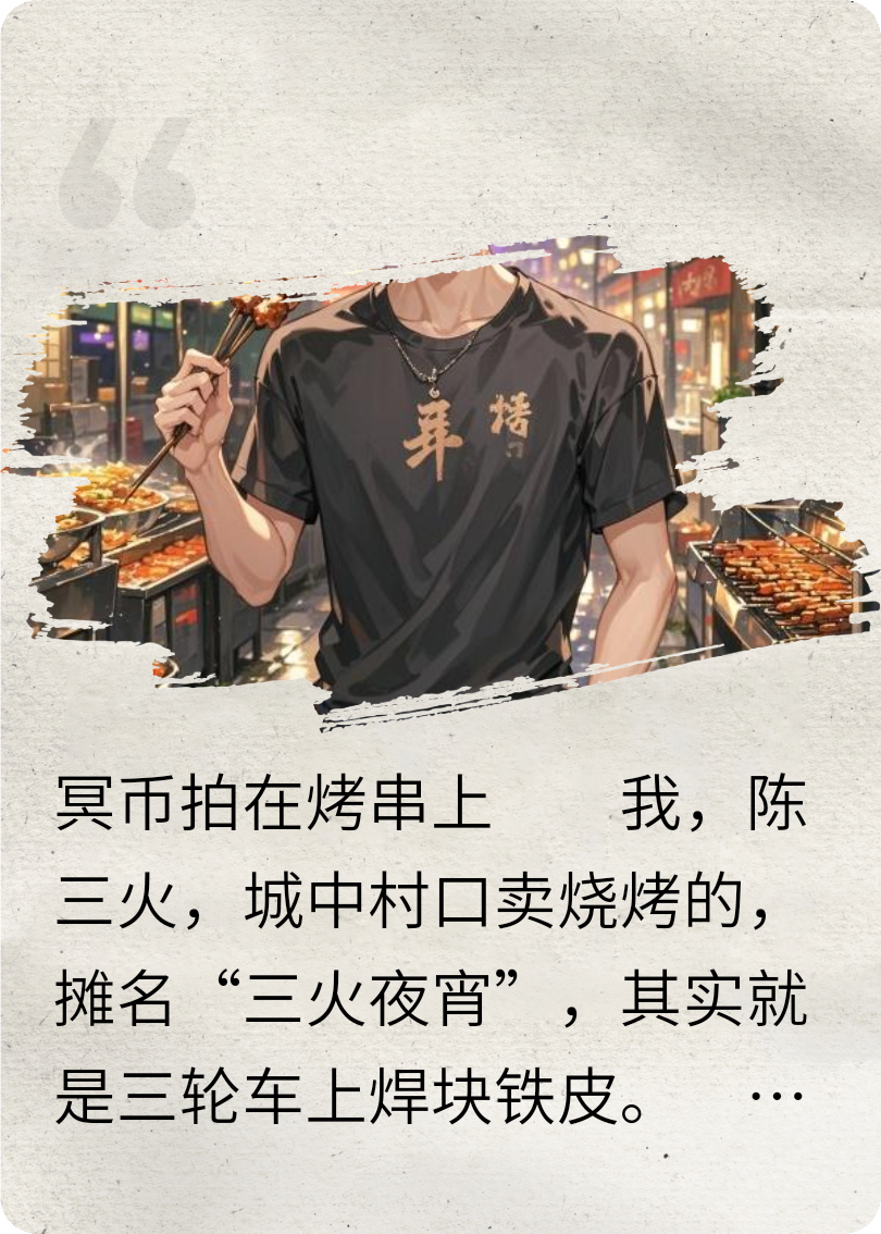 灵异烧烤摊：读者点单，我烤自己