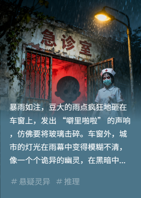 恐怖医院的探险-无人生还